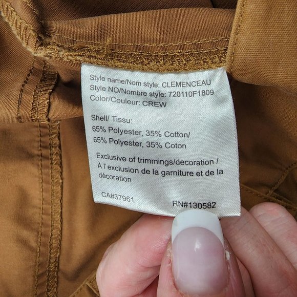 WOODS Brown Cotton Straight Leg Outdoor Pants Size 36 - Picture 13 of 14